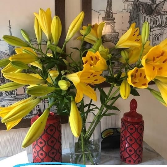 Arreglos florales con lilium, para adornar tu casa